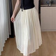 High-End-Streamer-Garnrock für Frauen 2025 SOMMER SOMMER SCHLIMME SLIM-SLIM-GARARS ROCK MIDE LANGE SUPER Fairy Rock 1343 Aprikosenfarbe [Perle-sensitives Netzrock] L Empfohlen [110-125jin [Jin gleich 0,5 kg]]