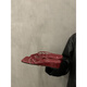 Pushui Method Taclips Slippers para mujeres que usan leopardo de verano estampado Cool Red 2025 5155-2 Negro 38