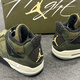 耐克（NIKE） Air Jordan 4 AJ4 军绿色 男女潮流复古篮球鞋 FB9927-200 FB9928-200大童 (GS)专注正品 35.5 收藏加购优先发货