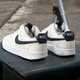 Nike Herrenschuhe 2025 Sommer Neu einfacher Version Air Force One Court Sneakers Weizenfarbe Casual Schuhe HQ4867-101 Segel Weiß/Ortel Deep Sea Blue 44.5