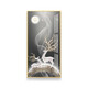 Light luxury LED lights entrance door decoration paintings simple modern hanging paintings mural corridor corridor feel atmospheric KX-3271 60*120 Light luxury gold border ordinary style 35mm