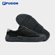 FILA FUSION Fila Fashion Brand POP Canvas Shoes Men's Shoes 2025 Autumn Stitching Fashion Board Shoes