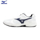 美津浓（MIZUNO）男女SCHOOL透气网面减震防滑复古休闲鞋跑步鞋 29KN13662白/红 34 210