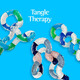 正版Tangle Therapy Relax放松系列扭扭乐提升专注缓解ADHD玩具 Think Purple