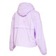 361 Garfield co-branded sports windbreaker for women 25 summer new style Xindian technology ice silk quick-drying hooded woven jacket for women Feather white 3XL