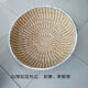 Sanqihu big iron pot straw woven pot lid steamed pot lid hand-woven high reed grass lid steamed bun straw hat lid household iron pot stewed outer diameter 7374 cm edge wrap