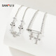 
Sanfu exquisite pull bracelet single, fashionable and easy to match decoration accessories and jewelry 839615 12113 (Qi) 1 piece