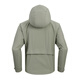 Kailas Solid Color Sports Outdoor Mountaineering winddichte spritzproofes Kapuze-Softschalenjacke Frauen im Stil Schwarz L.