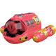 Spray Botera de la lancha gemela Twin Control remoto Modelo de botes eléctricos Baño de juguetes para niños Bañándose y jugando en el agua Summer Cargando Azul control remoto Azule Delfín Swimming Rotating Sphere Juega tres juegos de baterías + 2 Cable de carga 40 Selección