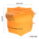 Bovonik swimming arm ring swimming sleeve swimming floating ring children's adult swimming ring swimming equipment orange 4 pack