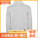 始祖鸟（ARC'TERYX）Cardigan Covert 纯色Logo设计立领拉链长袖夹克外套 女款 原子灰 原子灰/ATMOS HEATHER XS