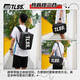 Shantou Lincun Sports Schuhe Beutel wasserdichte tragbare Ausrüstungsbeutel Rucksack Handheld Crossbody Bag TBG38001 Schwarzer Tiger Muster TBG11301-001 All Size