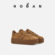 
HOGAN women's shoes early autumn new product Platform series H698 fashion thick-soled casual shoes Coffee color 36.5