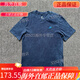 耐克（NIKE） 男子夏季运动跑步休闲扎染做旧纯棉短袖T恤 -410 FD1283-010 S