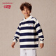 Neue Balance Kinderkleidung für Männer und Frauen Kinder neuer Frühlings- und Herbst -Trend komfortabler Revers -Sweatshirt ND7CE13063 110