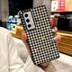 
Tongru wall is suitable for Huawei Honor MAGIC V3 Vs3 mobile phone case MAGIC V2 Vs2 new folding screen central axis magnetic suction center axis black edge leather pattern P3271 black and white plaid color Honor MagicVs3
