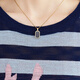 OLJ light luxury brand T-shirt for women in summer 2025 new striped letter casual shoulder loose flesh covering top, green M 90-105Jin [Jin equals 0.5 kg]