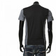 Emporio Armani EA7 Armani Men's Trendy Color Block Round Neck Short Sleeve T-shirt 6DPT23 PJVPZ Khaki 1713 L (Hong Kong Warehouse)