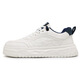 
Ziweiqi McQueen 2025 spring white shoes casual and versatile teen sports shoes Y6175 Bailan 40