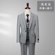 TPZBWG Brand de gamme haut de gamme Waffle Suit Costume Suit Suit pour hommes 2025 Nouvelle entreprise Casual Formal Suit en trois pièces Navy Blue Blue Two-Piece Set M M