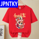 JPNTKY2025金榜题名红色短中考高考专用t恤学生毕业班服考上衣 高考必胜-829-红色 S (80-95斤)