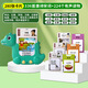 [Upgrade] Tang Gedichte Chinesische und englische Audio-Literacy-Karte Erleuchtung Frühschullernmaschine Bildung Kinderspielzeug Pink Bear Bao + 510 Traditionelle Kantonesisch Drei Sprachen