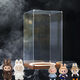 Archangel zimomo display box storage box Bubble Mart zimomo Archangel doll acrylic box high booth + back light painted version (Da Chunye) display box only