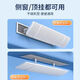 Hanoufei Deutsche Zentralklimaanlagenluftabschützer Luftkanalmaschine Klimaanlage Luftauslass Luftzeit Antidirektant Blowing Air Guide Windschutzschild Deutsche Qualitätsfensterfilterloch Docking Luftauslasslänge innerhalb von 196 cm (9898