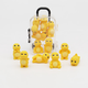 Mini dessin animé Little Milk Dragon Ging Ging Gadget Doll Ornements Toys de la voiture de bureau et petits cadeaux pour les enfants. Vraie couleur mignon petit lait dragon 30 ensembles