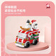 Shantoulin Village Kleine Getreide Weihnachtsbaum Bausteine Versammlung Spielzeug Kinder Puzzle Junge und Mädchen Weihnachtsmann Geburtstagsgeschenk Schneemann-757 Blocks
