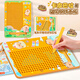 IGNB Kapibala Magnetic Drawing Board Toys Kindermagnet -Labyrinth Perlen und Trainingstrainingsball auf Fokus -Training [Kätzchen] Magnetic Drawing Board Labyrinth