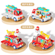 Taotao Genius Multifunctional Rescue Fire Truck Children's Toys 1-3 Years Old Baby Boy and Girls' Birthday Children's Day Gift