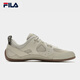 FILA 斐乐官方男鞋STEP复古运动鞋2025秋新款彩石鞋薄底鞋休闲鞋 燕麦棕-OM 42
