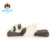 Jellycat Smaggie Panda Plush Doll Doll Doll Animal 2025 Automne et hiver NOUVEAU MIDE ANNIVERSAIRE CABEUS NOIR ET BEIGE MIDE