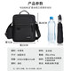 Huili Crossbody Bag Men's 2025 New Lightweight Anti-Small Backpack Shoulder Bag Men's Leisure Travel Men's Crossbody Bag Shoulder Bag Black [Upgrade Water Cup Bag]
