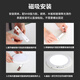 JINGGONG Rechargeable Human Body Sensing Ceiling Lamp No Wiring or Drilling Installation LED Stairs Aisle Corridor Smart Light 24W Three-tone Lighting