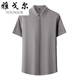 Youngor Mulberry Silk Seiden kurzärärmiges Hemd Herren Sommer Neues Freizeitgeschäft Uniron Shirt mit mittleren Altersdünn dünne halbärmelige Top 6913 Beige 3xl 190/130