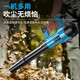 吹风机大功率工业用220v暴风枪强力鼓风机吹树叶工地除尘吹灰清灰 DY-风暴蓝3888TV一电一充重载