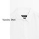 Massimo Dutti discount upgrade 2026 men's casual style simple and versatile standard version linen shirt men's long sleeve 00131726 white M (CN 180/96A) size is too large