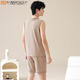 Modal Pyjamas Herren Sommer 100% reines Baumwollhändler Weste Shorts für Herren Sommerweste Home Clothing Set 02J13658 4xl