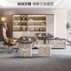 Semphia Lifting Boss Desk Desk President Desk Simple Modern Leadership Office Executive Desk Table and Chair Combination Manager Desk