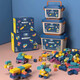 Children's puzzle assembled building blocks toys and put together fun digital square building blocks kindergarten early education cognition 3-7 years old 6624, small gift box 520PCS