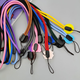 Cute cartoon mobile phone lanyard anti-break male and female doll pendant mobile phone chain jewelry long hanging neck sling nylon solid color doll mobile phone rope children's phone watch lanyard 2 random colors mobile phone pendant