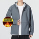 Nike (Nike) Shop Shop Jacket de la tienda de la chaqueta y la mujer. NUEVA pareja Running Sportswear ENCHOLED BUNTS más Velvet Warm Chaqueta cálida 068 ligeras Cenas adicionales además de la recomendación del gerente de terciopelo 2xl (185/100A)