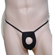 Men's underwear with sexy erection, men's sexy underwear, men's sexy thong with middle exposed penis, no need to take off pants for gay men, black 150-200Jin Jin is equal to about 0.5 kg