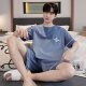 Los pantalones cortos de manga corta de verano de Pajamas de Xuanzhu para adolescentes pueden usar ropa de ropa casera simple Z679 L [recomendado 100-130 Jin [Jin iguala 0.5 kg] desgaste]
