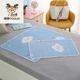 Yulin (YOULIN) Newborn baby urine separator waterproof and washable breathable baby summer cool silk mattress urine separator large size mattress Astronaut [Class A cool silk] (one pack) 50x70 cm [washable]