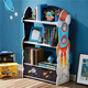 OUOETYteamson, Fenduoqi Baby Bookshelf Picture Bookshelf Children's Toy Storage Cabinet Furniture Kindergarten Pink Jungle Adventure Bookshelf + 2-layer Storage Chassis W-8268A