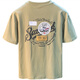 Jeep Spirit Summer Summer de manga corta para hombres de manga corta NUEVA Camiseta de camiseta impresa con estampados de moda de algodón de algodón de algodón de algodón de giro alto de alto rango [JSW9906] M adecuado para 90-108Jin [Jin iguala 0.5 kg] desgaste