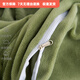 Mercury Series A Type Winter Thickened Carved Milk Four-piece Set Warm Coral Double-sided Velvet Plus Velvet Quilt Cover Sheet Bed Banana Leaf-Bean Green Antistatic + Thickened + No Shedding 1.8m Fitted Sheet Four-piece Set Antistatic + Thickened + No Shedding